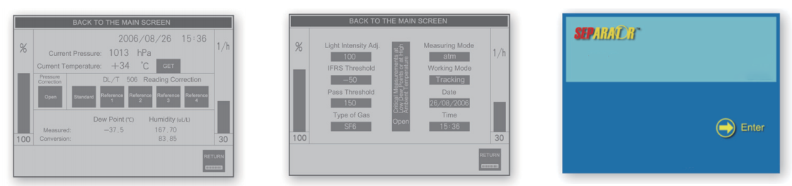 Grampus DP-1便攜露點儀溫度折算與壓力校正 Grampus DP-1便攜露點儀溫度折算與壓力校正