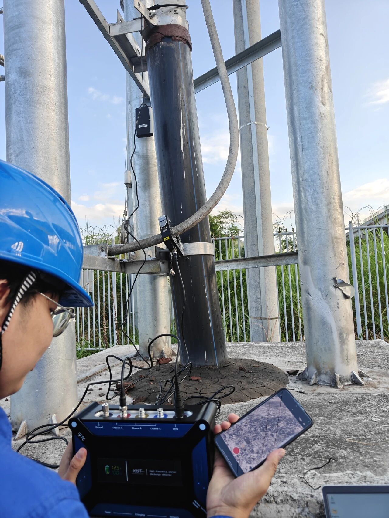 子龍高頻電纜局放測(cè)試儀 子龍高頻電纜局放測(cè)試儀